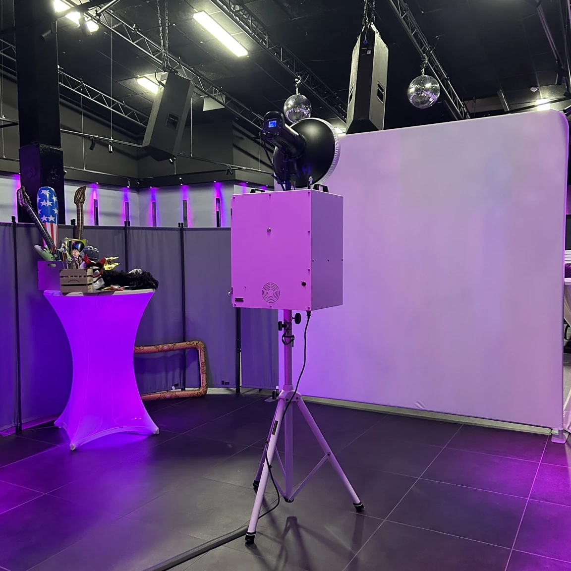 Fotobox auf einer Veranstaltung