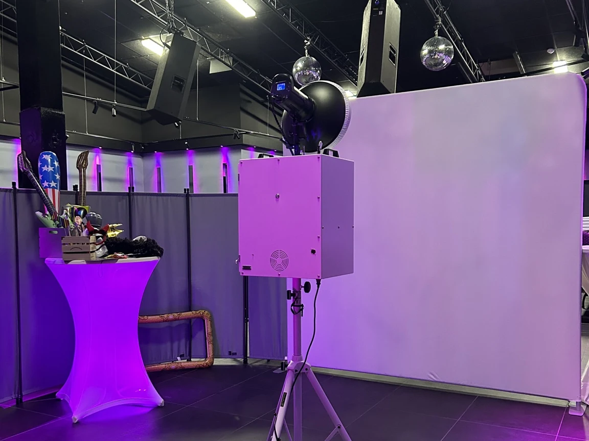 Fotobox auf einer Veranstaltung